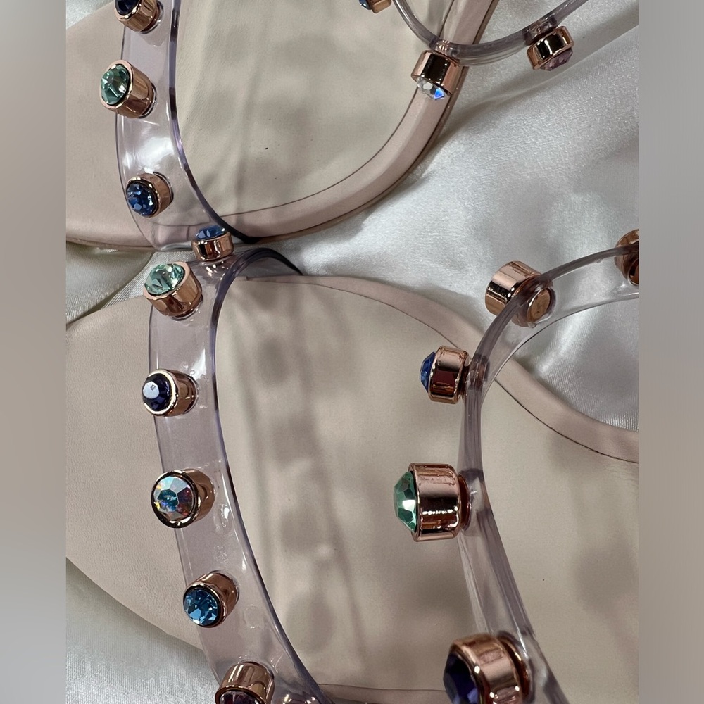 NEW Sophia Webster Rosalind Gem Multi Color Studded Heel size 42 US 11.5 - Picture 17 of 17